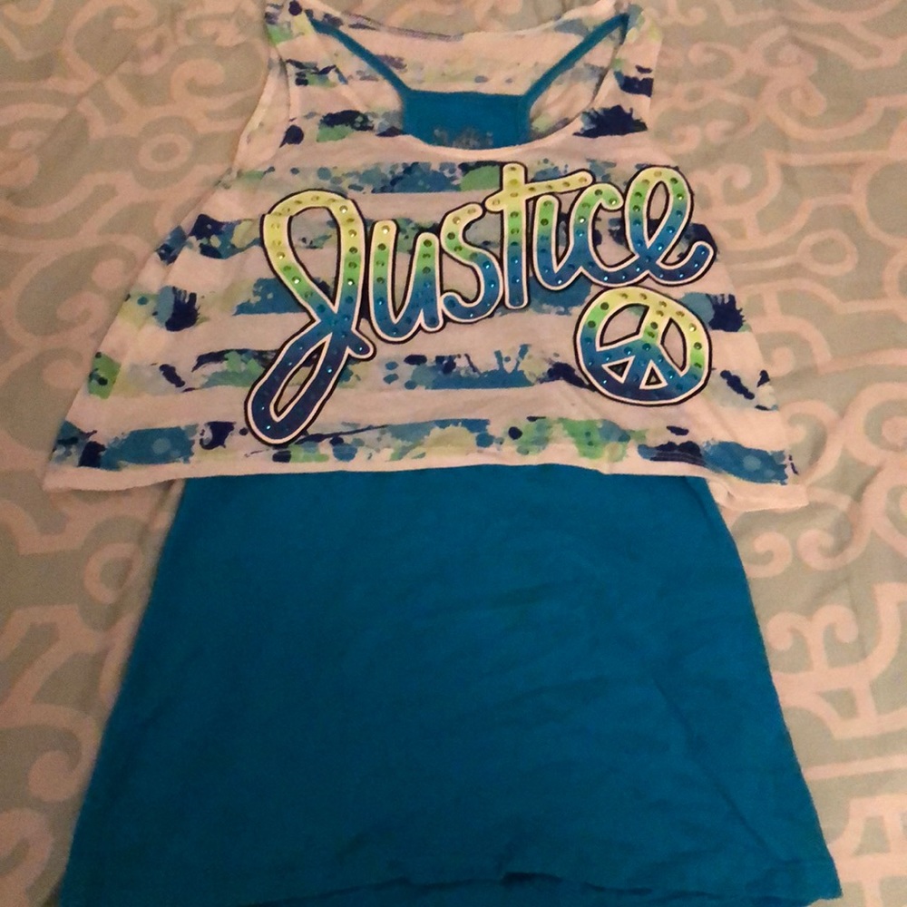 Justice tank top
